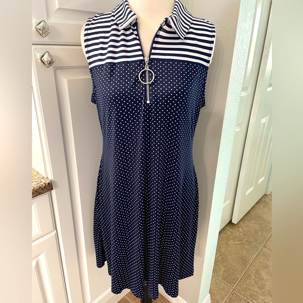 NWOT, MSK Petite Ladies Zip Dress
